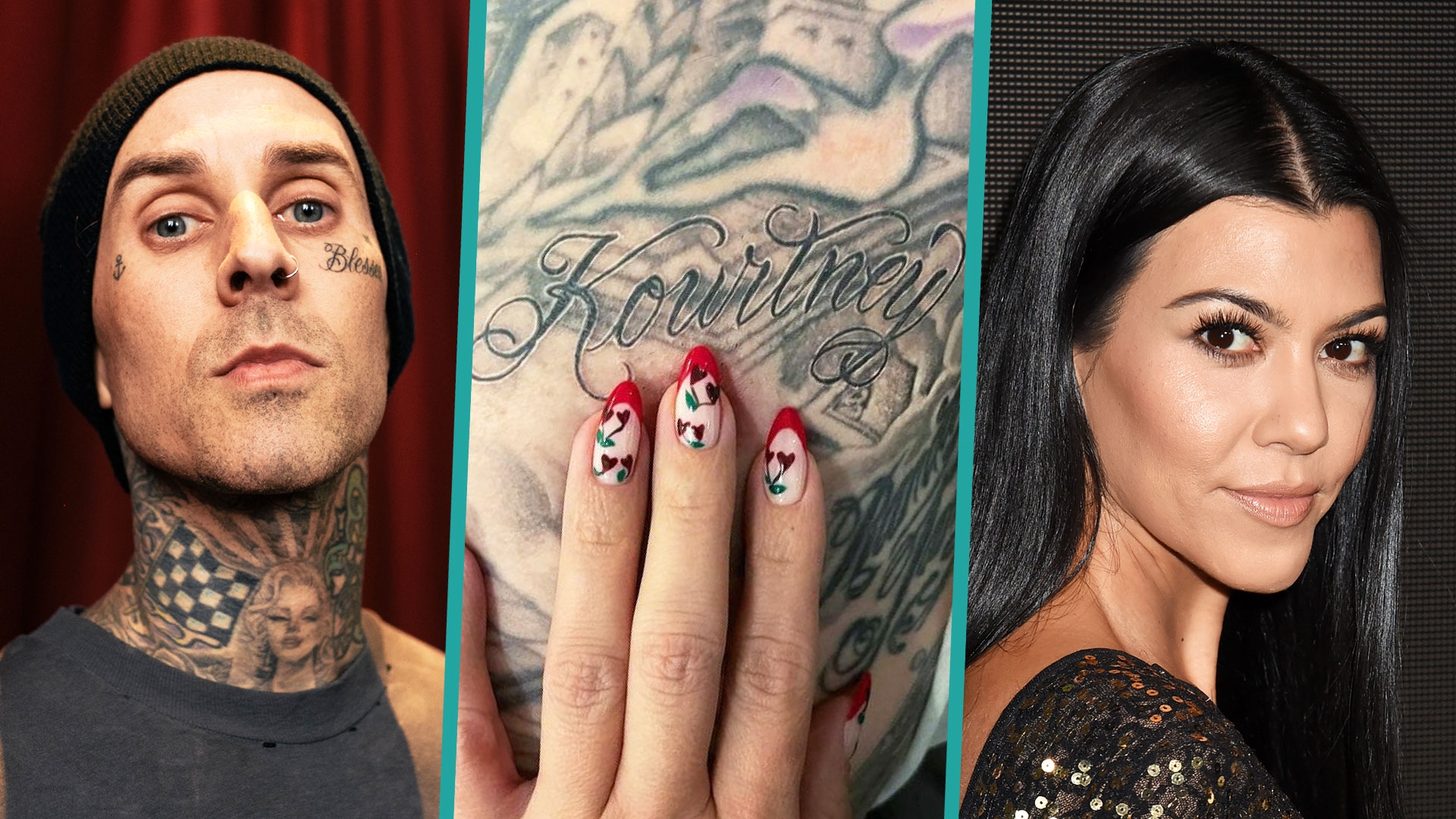 Travis Barker Gets Kourtney Kardashian's Name Tattooed – NECN